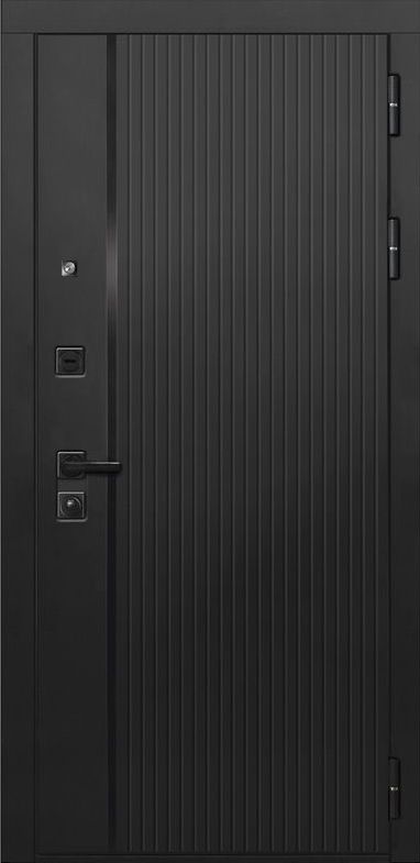 Фото Дверь ДвериПРО L-45 ФЛ-185 (10мм, ПВХ ясень белый) DPRO195569