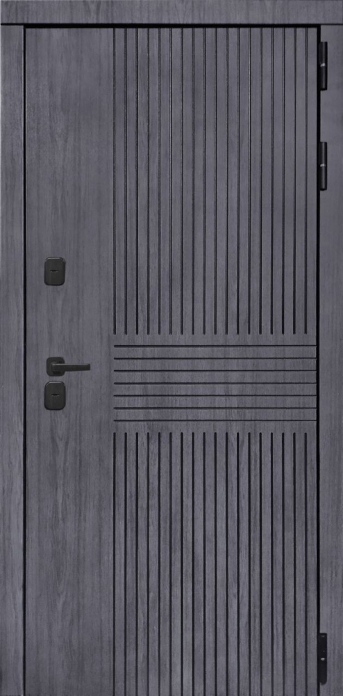 Фото Дверь ДвериПРО Берген Фараон-2 (16мм, светлый мореный дуб) DPRO196045